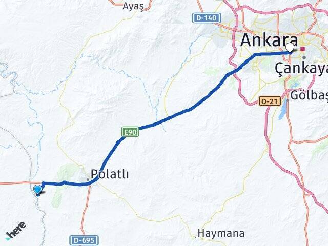Karailyas Ufuk Üniversitesi Arası Kaç Km - Yol Tarifi