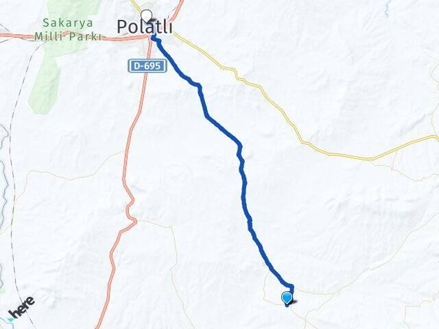 Ördekgölü Polatlı YHT Garı Arası Kaç Km - Yol Tarifi