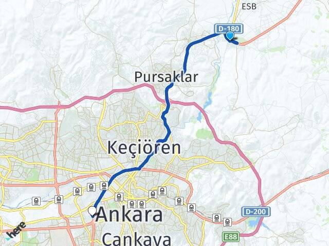 Altınova Ankara AŞTİ Otogarı Arası Kaç Km - Yol Tarifi