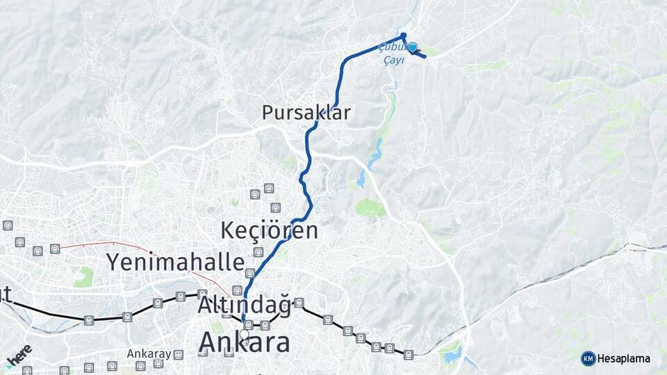 Altınova Ankara Arası Kaç Km - Yol Tarifi