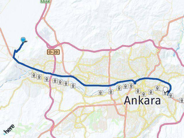 Adalet Mamak Arası Kaç Km - Yol Tarifi