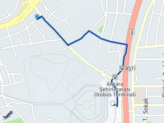 Beştepe Ankara AŞTİ Otogarı Arası Kaç Km - Yol Tarifi