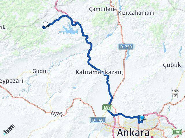 Çiğdemtepe Dağkuzören Arası Kaç Km - Yol Tarifi
