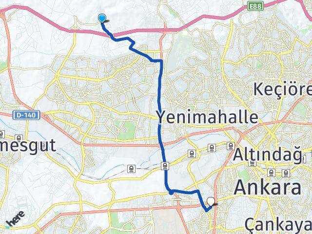 Yuvaköy Ufuk Üniversitesi Arası Kaç Km - Yol Tarifi