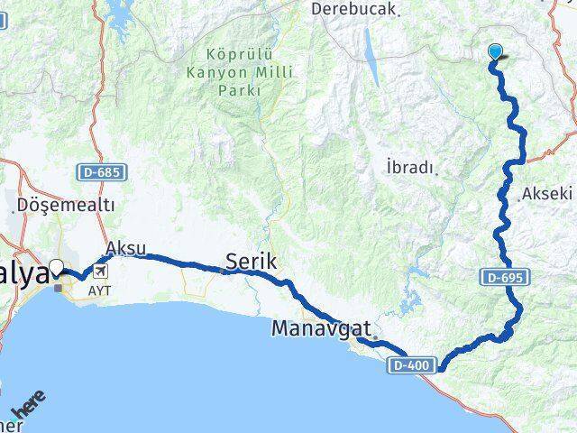 Bademli Muratpaşa Arası Kaç Km - Yol Tarifi