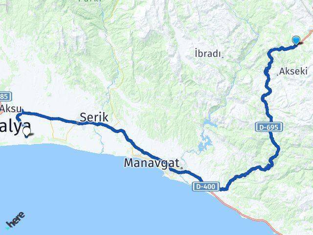 Yarpuz Kundu Arası Kaç Km - Yol Tarifi