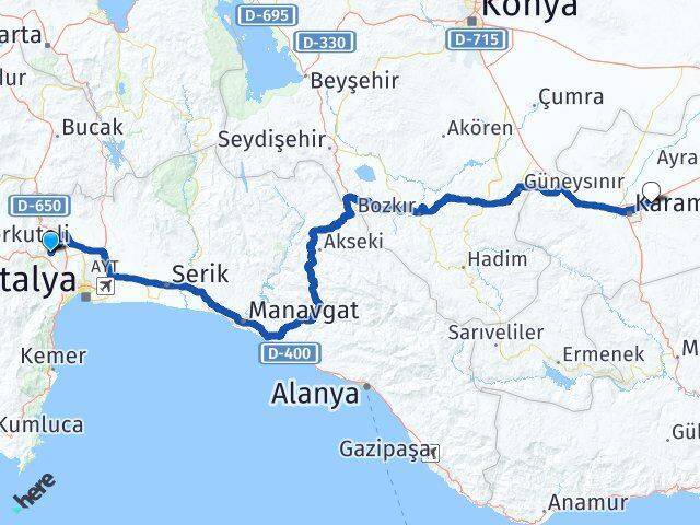 Çığlık Organize Sanayii Bölgesi Arası Kaç Km - Yol Tarifi