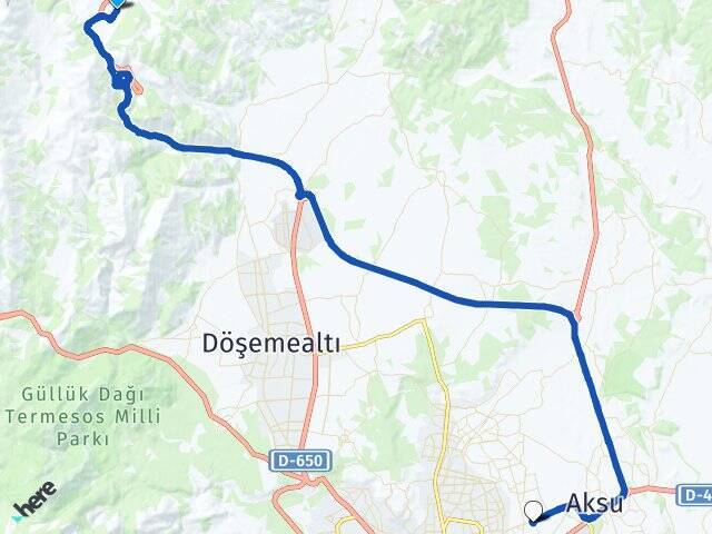 Dağbeli Altınova Orta Arası Kaç Km - Yol Tarifi