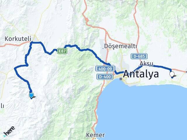 Ovacık Akev Üniversitesi Arası Kaç Km - Yol Tarifi