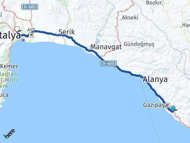Çobanlar Kepez Arası Kaç Km - Yol Tarifi