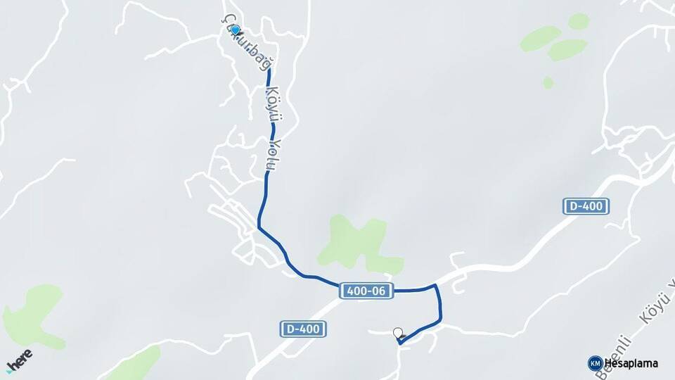 Çukurbağ Ağullu Arası Kaç Km - Yol Tarifi