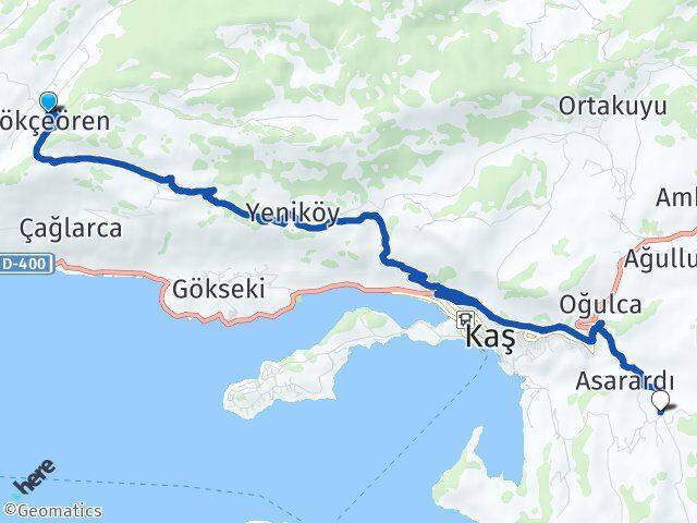 Gökçeören Bayındır Arası Kaç Km - Yol Tarifi