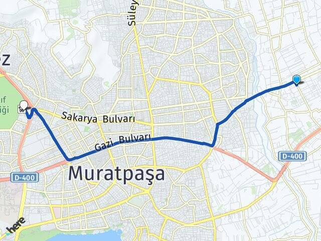 Altınova Orta Antalya Otogarı Arası Kaç Km - Yol Tarifi
