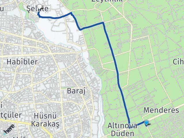 Altınova Orta Şelale Arası Kaç Km - Yol Tarifi