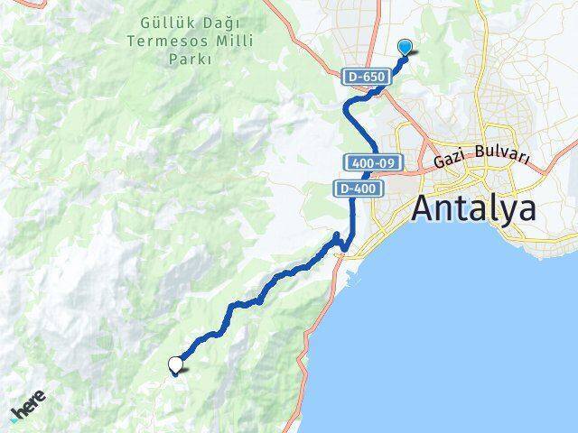 Duacı Hisarçandır Arası Kaç Km - Yol Tarifi
