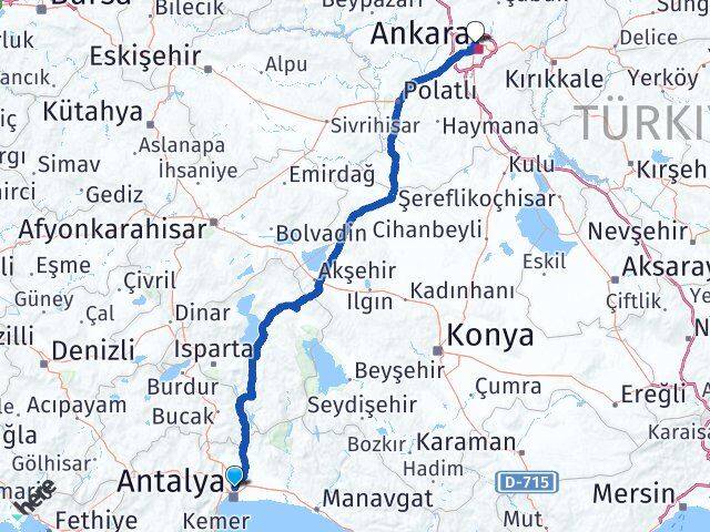 Sütçüler Yenimahalle Arası Kaç Km - Yol Tarifi