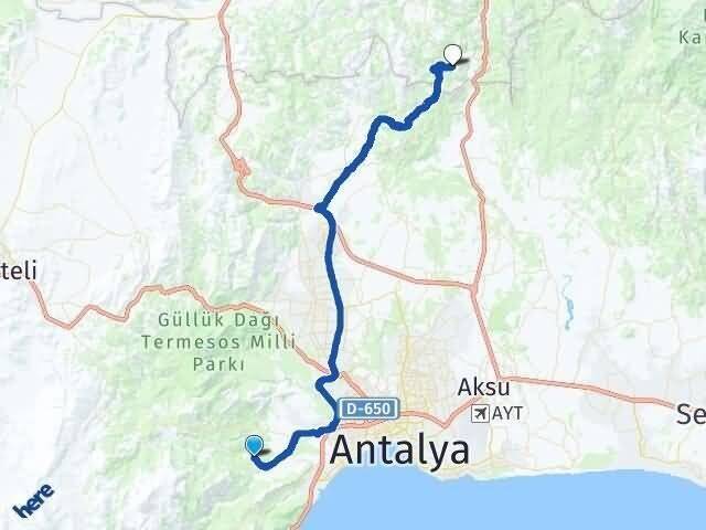 Akdamlar Kızılseki Arası Kaç Km - Yol Tarifi