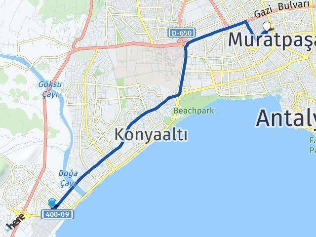 Liman Cumhuriyet Arası Kaç Km - Yol Tarifi