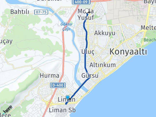 Liman Molla Yusuf Arası Kaç Km - Yol Tarifi