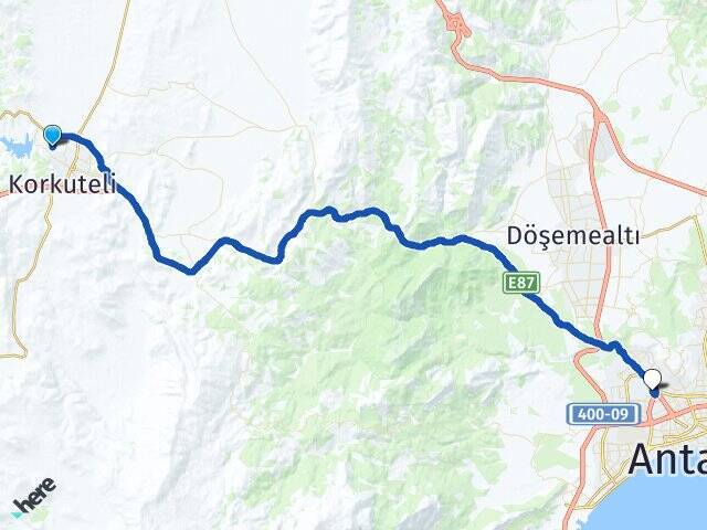 Alaaddin Antalya Otogarı Arası Kaç Km - Yol Tarifi