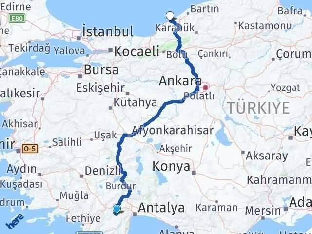 Avdan Zonguldak Arası Kaç Km - Yol Tarifi