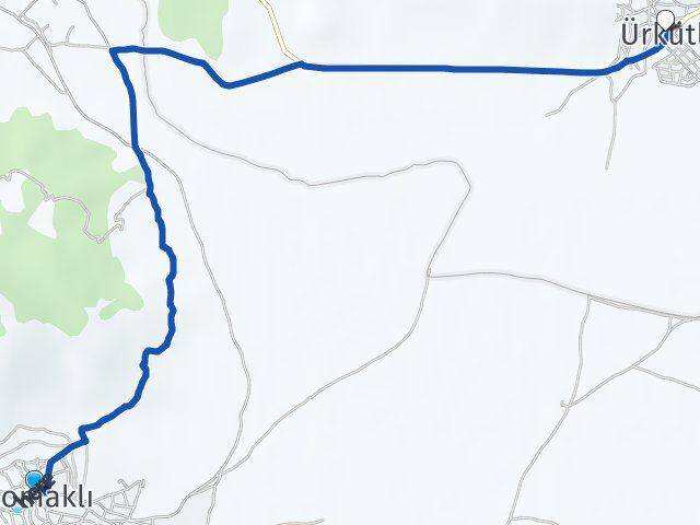 Çomaklı Ürkütlü Arası Kaç Km - Yol Tarifi