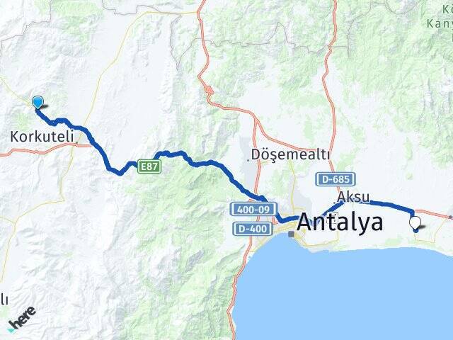 Sülekler Akev Üniversitesi Arası Kaç Km - Yol Tarifi