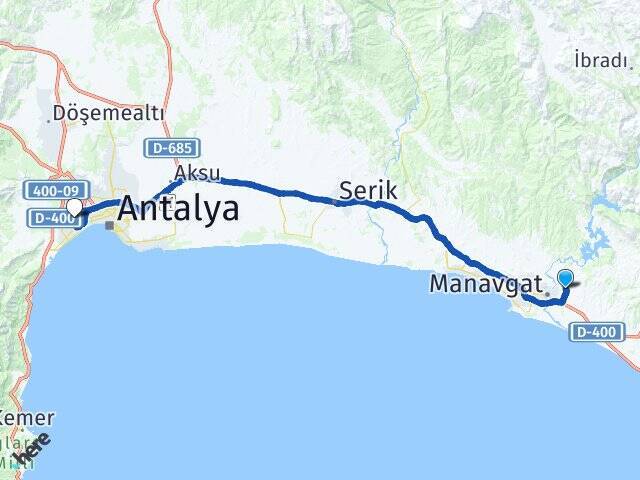 Çeltikçi Akdeniz Üniversitesi Arası Kaç Km - Yol Tarifi