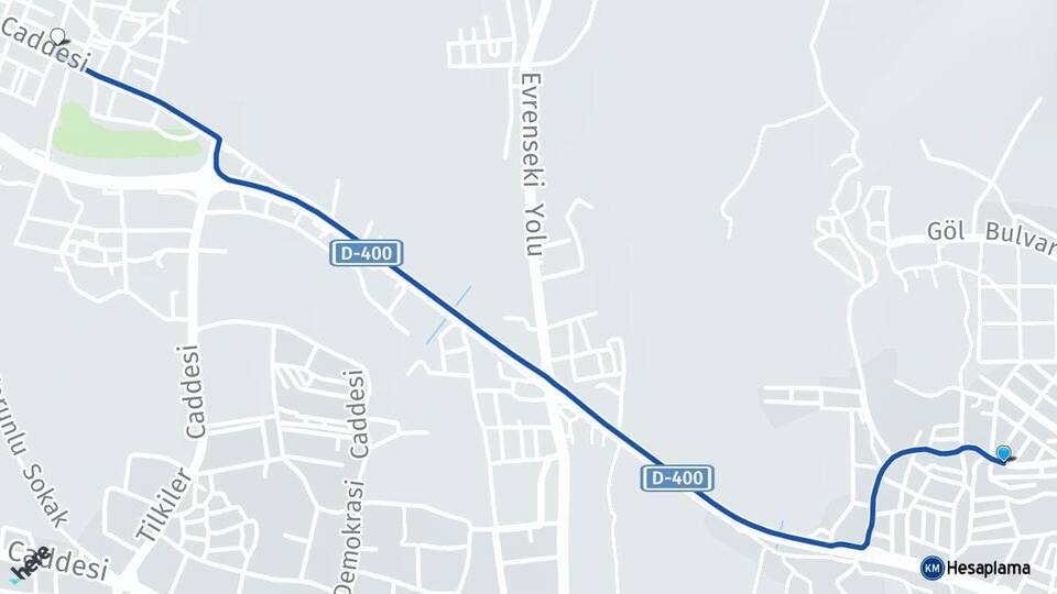 Antalya Manavgat Ilıca Çolaklı Manavgat Arası Kaç Km - Yol Haritası