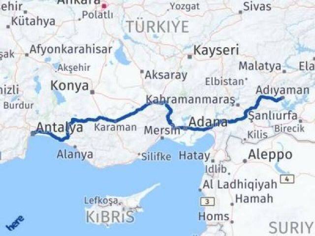 Muratpaşa Adıyaman Arası Kaç Km - Yol Tarifi