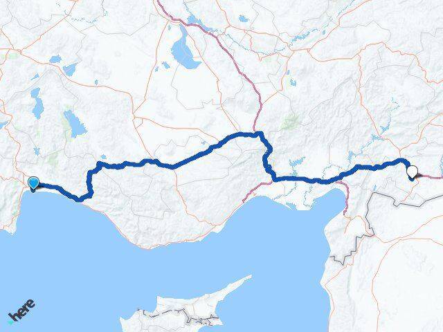 Güzeloba Karataş Arası Kaç Km - Yol Tarifi