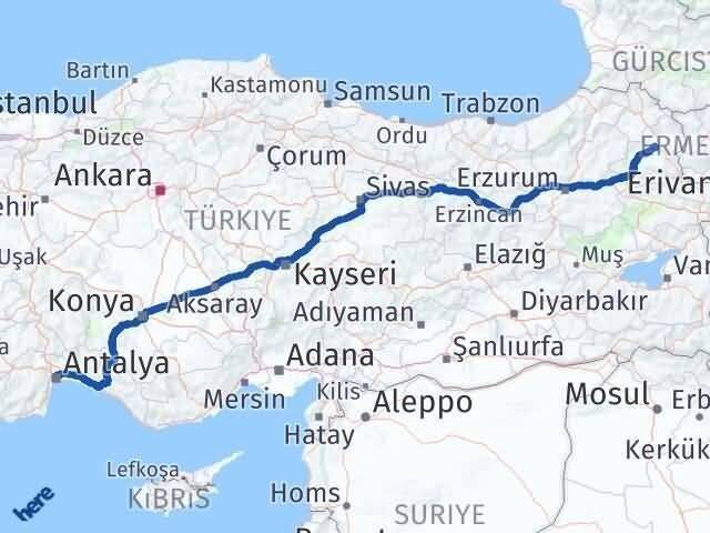 Muratpaşa Kars Arası Kaç Km - Yol Tarifi