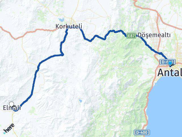Soğuksu Elmalı Arası Kaç Km - Yol Tarifi