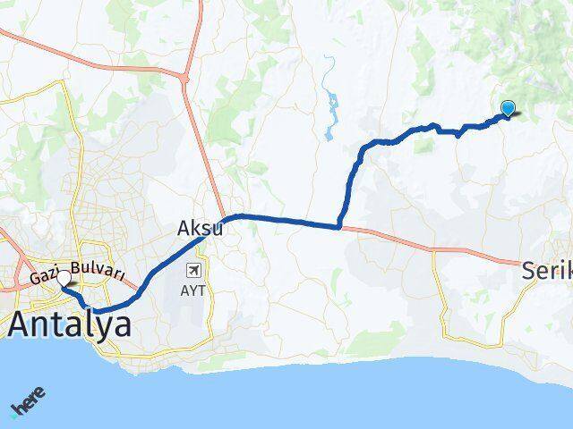 Alacami Muratpaşa Arası Kaç Km - Yol Tarifi
