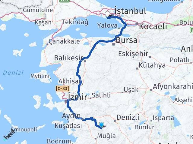 Akyaka Aydın Üniversitesi Arası Kaç Km - Yol Tarifi