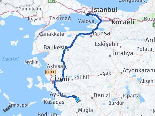 Yaka Aydın Üniversitesi Arası Kaç Km - Yol Tarifi
