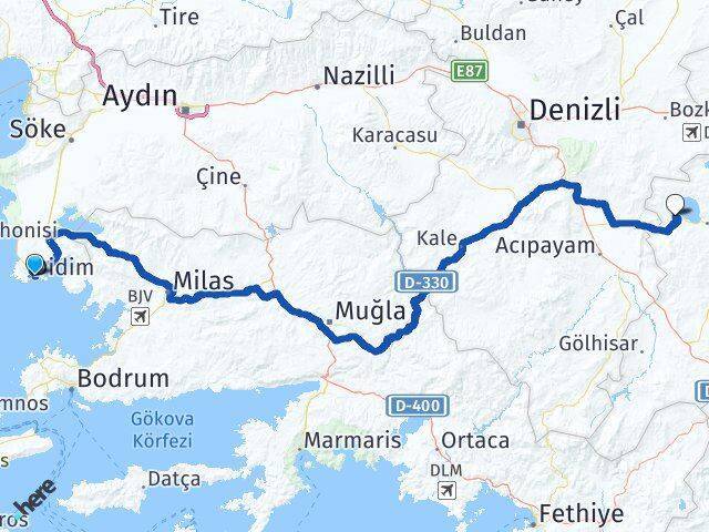 Altınkum Salda Arası Kaç Km - Yol Tarifi