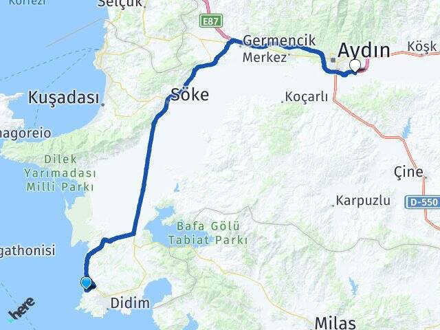 Hisar Aydın Çıldır Havalimanı Arası Kaç Km - Yol Tarifi