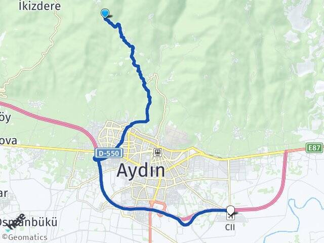Balıkköy Aydın Çıldır Havalimanı Arası Kaç Km - Yol Tarifi