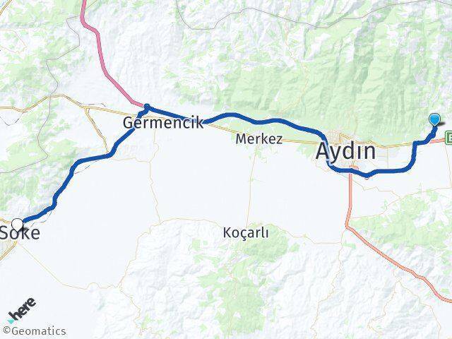 Emirdoğan Söke Arası Kaç Km - Yol Tarifi