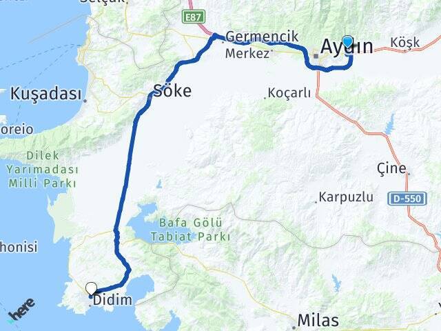 İmamköy Didim Otogarı Arası Kaç Km - Yol Tarifi