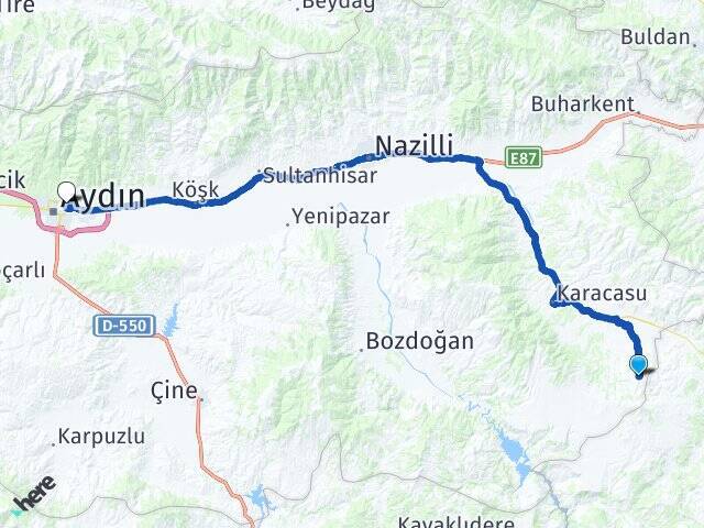 Yeşilköy Adnan Menderes Üniversitesi Arası Kaç Km - Yol Tarifi
