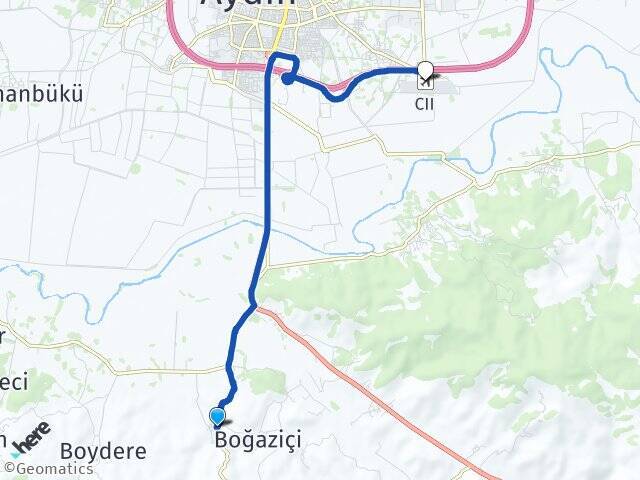Çakırbeyli Aydın Çıldır Havalimanı Arası Kaç Km - Yol Tarifi