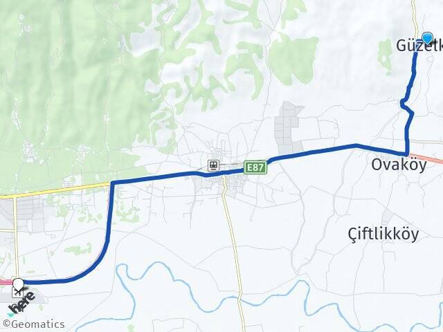 Güzelköy Aydın Çıldır Havalimanı Arası Kaç Km - Yol Tarifi