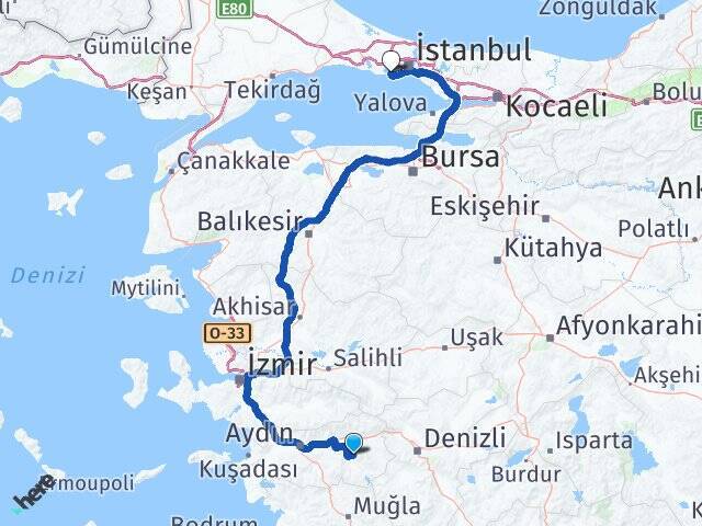 Beğerli Aydın Üniversitesi Arası Kaç Km - Yol Tarifi