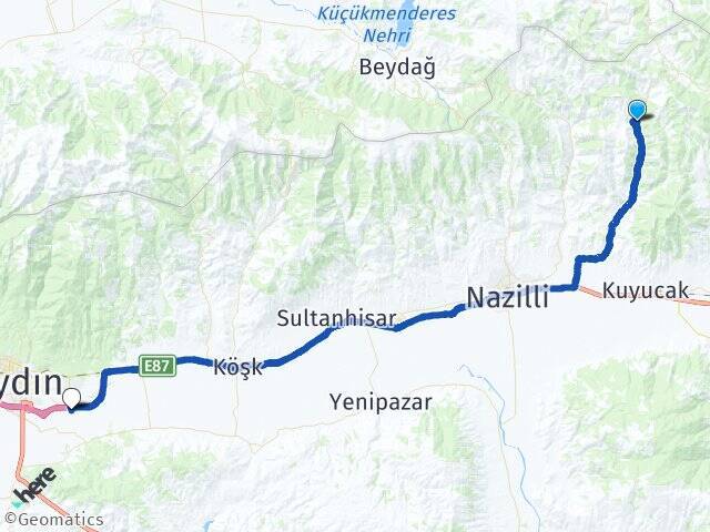 Ketenova Aydın Çıldır Havalimanı Arası Kaç Km - Yol Tarifi