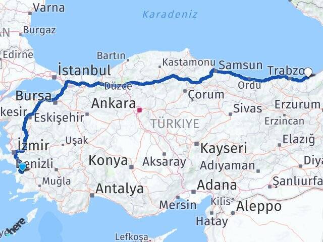 Bağarası Rize Arası Kaç Km - Yol Tarifi