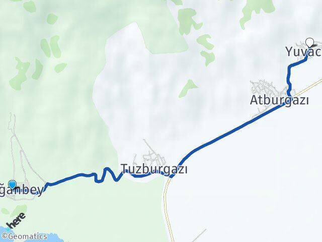 Aydın Söke Doğanbey Yuvaca Söke Arası Kaç Km - Yol Haritası