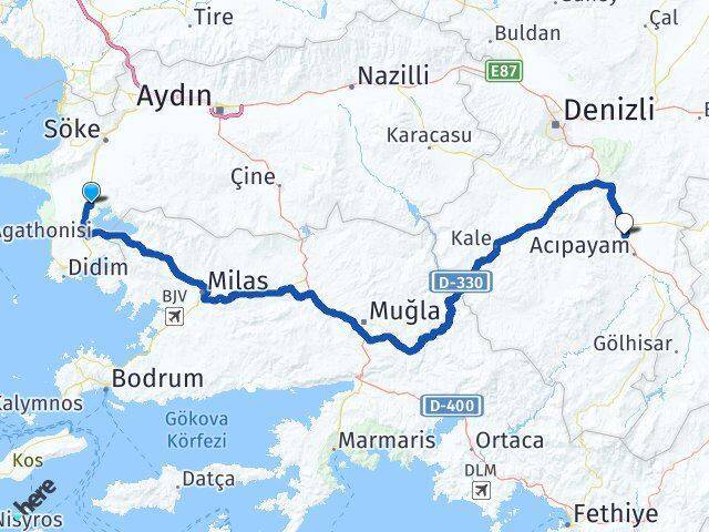 Sarıkemer Alaattin Arası Kaç Km - Yol Tarifi
