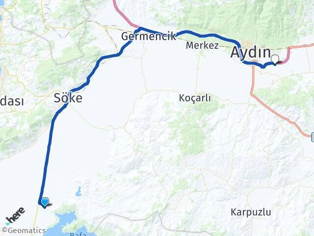 Sarıkemer Aydın Çıldır Havalimanı Arası Kaç Km - Yol Tarifi